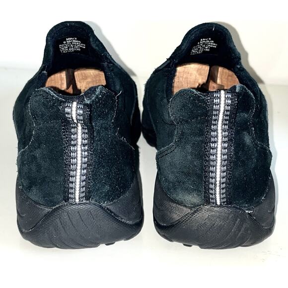 LL Bean Mens Size 9 Black Nubuck Leather Duck Moc Boot Shoes 254540 - Picture 4 of 9